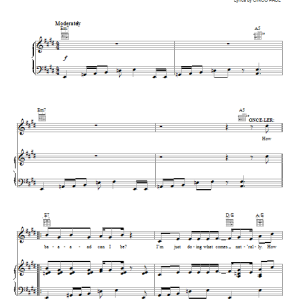 John Powell How Bad Can I Be Musik Noten - Piano, Vocal & Guitar Chords - 89245-0
