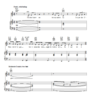 John Powell Let It Grow Musik Noten - Piano, Vocal & Guitar Chords - 89232-0