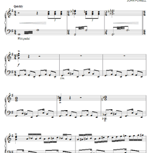 John Powell Saving Mittens Musik Noten - Piano Solo - 68019-0
