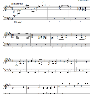 John Powell The RV Park Musik Noten - Piano Solo - 68011-0