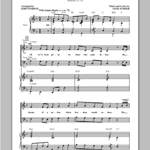 John Purifoy American Anthem Musik Noten - SATB Choir - 96420-0