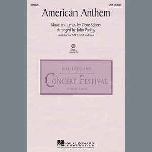 John Purifoy American Anthem Musik Noten - SATB Choir - 96420-thumbnail