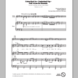 John Purifoy Cumberland Gap Musik Noten - SSA Choir - 155020-0