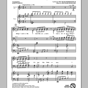 John Purifoy It Might As Well Be Spring Musik Noten - SATB Choir - 99043-0