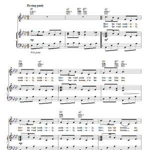 John Stobbs Blow The Wind Southerly Musik Noten - Piano, Vocal & Guitar Chords - 87989-0