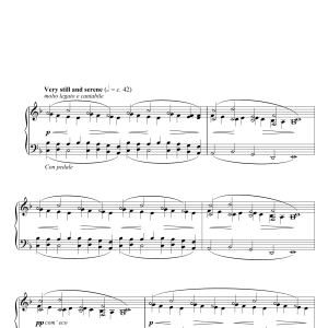 John Tavener The Lord's Prayer Musik Noten - Piano Solo - 106664-0