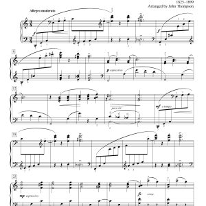 John Thompson Artist's Life Musik Noten - Educational Piano - 160291-0