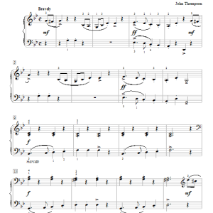 John Thompson Captain Kidd Musik Noten - Educational Piano - 95202-0
