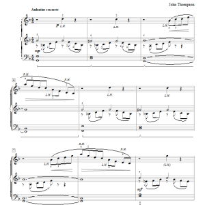 John Thompson Lagoon Musik Noten - Educational Piano - 95155-0