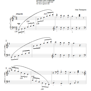 John Thompson Up In The Air Musik Noten - Educational Piano - 95216-0