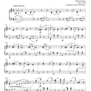 John Thompson Vienna Life Musik Noten - Educational Piano - 160261-0