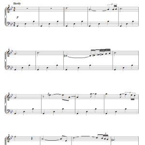 John Williams As The Water Musik Noten - Piano Solo - 54695-0