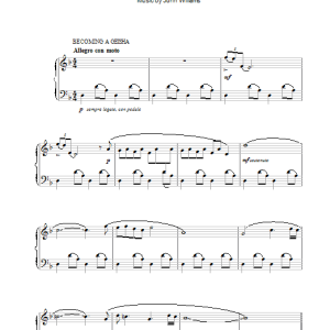 John Williams Becoming A Geisha/The Chairman's Waltz (theme from Memoirs Of A Geisha) Musik Noten - Piano Solo - 37416-0