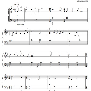 John Williams Equality Under The Law Musik Noten - Easy Piano - 95929-0
