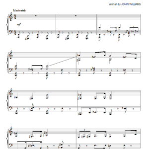 John Williams Introducing The Thompsons And Snowy's Chase Musik Noten - Piano Solo - 88610-0