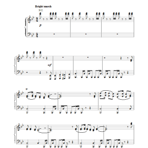 John Williams March (from 1941) Musik Noten - Piano Solo - 18488-0