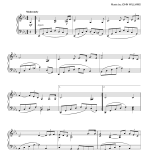 John Williams May The Force Be With You (from Star Wars: A New Hope) Musik Noten - Piano Solo - 94323-0