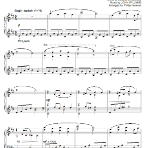 John Williams Somewhere In My Memory (arr. Phillip Keveren) Musik Noten - Piano Solo - 85334-0