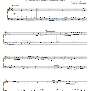 John Williams Somewhere In My Memory (from Home Alone) (in the style of J.S. Bach) (arr. David Pearl) Musik Noten - Piano Solo - 55571-0
