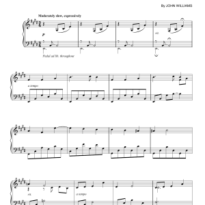 John Williams Sophie's Future Musik Noten - Piano Solo - 174733-0