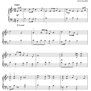 John Williams The American Process Musik Noten - Easy Piano - 95925-0