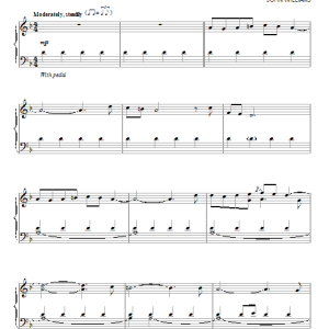 John Williams The Auction Musik Noten - Piano Solo - 88587-0