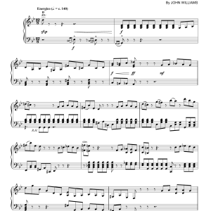 John Williams The Duel Musik Noten - Piano Solo - 178083-0