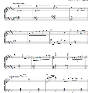 John Williams The Milanese Nightingale Musik Noten - Piano Solo - 88609-0