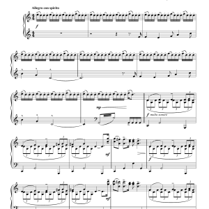 John Williams The Mission Theme Musik Noten - Piano Solo - 178077-0