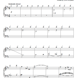 John Williams The Secret Of The Scrolls Musik Noten - Piano Solo - 88607-0