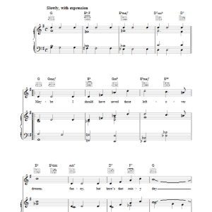 Johnny Burke Here's That Rainy Day Musik Noten - Piano, Vocal & Guitar Chords - 37528-0