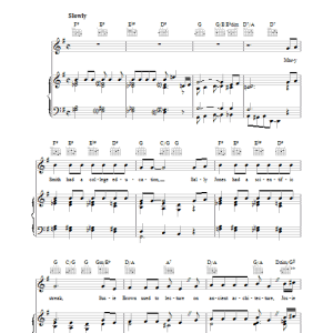 Johnny Burke Personality Musik Noten - Piano, Vocal & Guitar Chords - 37028-0