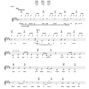 Johnny Cash Ballad Of A Teenage Queen Musik Noten - Guitar Chords/Lyrics - 46268-0