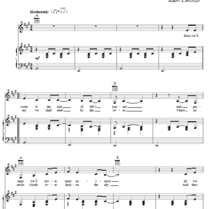 Johnny Cash If We Never Meet Again Musik Noten - Piano, Vocal & Guitar Chords - 77820-0