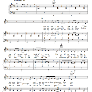 Johnny Cash I'm Leavin' Now Musik Noten - Piano, Vocal & Guitar Chords - 76713-0