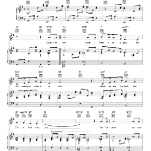 Johnny Mathis Chances Are Musik Noten - Piano, Vocal & Guitar Chords - 74397-0