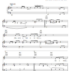 JoJo Secret Love Musik Noten - Piano, Vocal & Guitar Chords - 51442-0