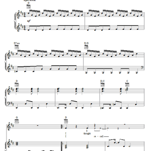 Jonas Brothers Don't Speak Musik Noten - Piano, Vocal & Guitar Chords - 73118-0