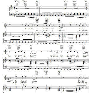 Jonas Brothers Paranoid Musik Noten - Piano, Vocal & Guitar Chords - 73114-0