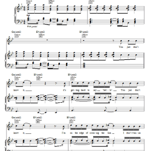 Jonas Brothers You Just Don't Know It Musik Noten - Piano, Vocal & Guitar Chords - 72992-0