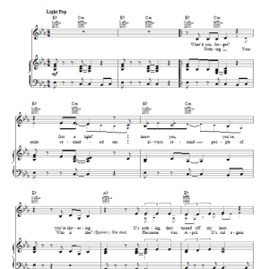Jonathan Larson Light My Candle Musik Noten - Piano, Vocal & Guitar Chords - 53167-0