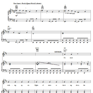 Jonathan Larson No More (from tick, tick... BOOM!) Musik Noten - Piano, Vocal & Guitar Chords - 28235-0