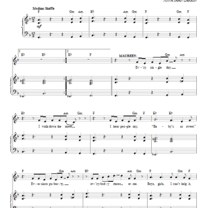 Jonathan Larson Take Me Or Leave Me Musik Noten - Piano, Vocal & Guitar Chords - 103994-0