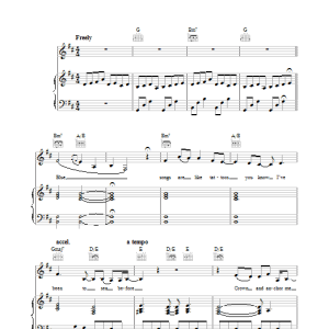 Joni Mitchell Blue Musik Noten - Piano, Vocal & Guitar Chords - 29397-0