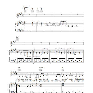 Joni Mitchell Court And Spark Musik Noten - Piano, Vocal & Guitar Chords - 32037-0
