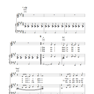 Joni Mitchell Help Me Musik Noten - Piano, Vocal & Guitar Chords - 32039-0