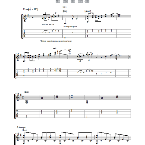 Joni Mitchell Woodstock Musik Noten - Guitar Tab - 35860-0