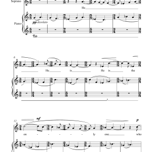 Jordan Hunt An Aesthetic of Lines (for soprano and piano) Musik Noten - Piano & Vocal - 45853-0