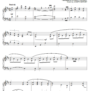 Joseph Barnby When Morning Gilds The Skies Musik Noten - Piano Solo - 56396-0