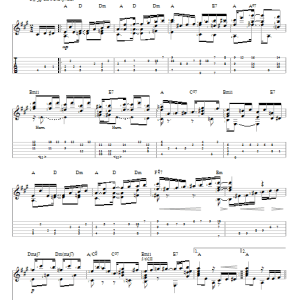 Joseph Lamb Top Liner Rag Musik Noten - Solo Guitar - 83666-0